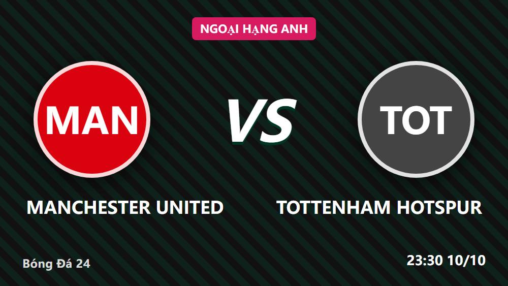 7 Điều Cần Biết Về Man United vs Tottenham: Kèo Châu Á, Tài Xỉu Và Dự Đoán